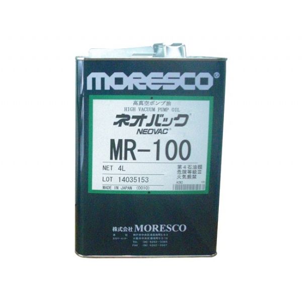 日本松村MR-100真空泵油4L包装.jpg 真空泵油MR-200 MR-200A MR-250 MR-250A