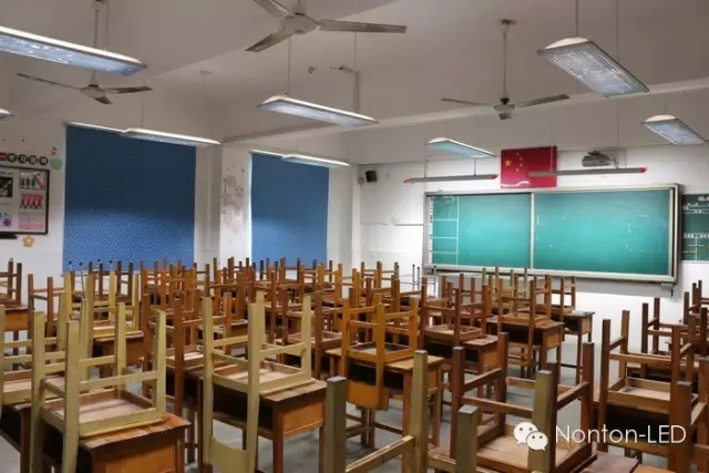 厦门实验小学集美分校LED教室灯、黑板灯改造 厦门实验小学集美分校LED教室灯、黑板灯改造