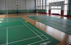 河北师范大学附属民族学院建实木地板篮球馆