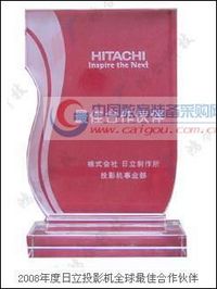 2008年度日立投影机全球最佳合作伙伴