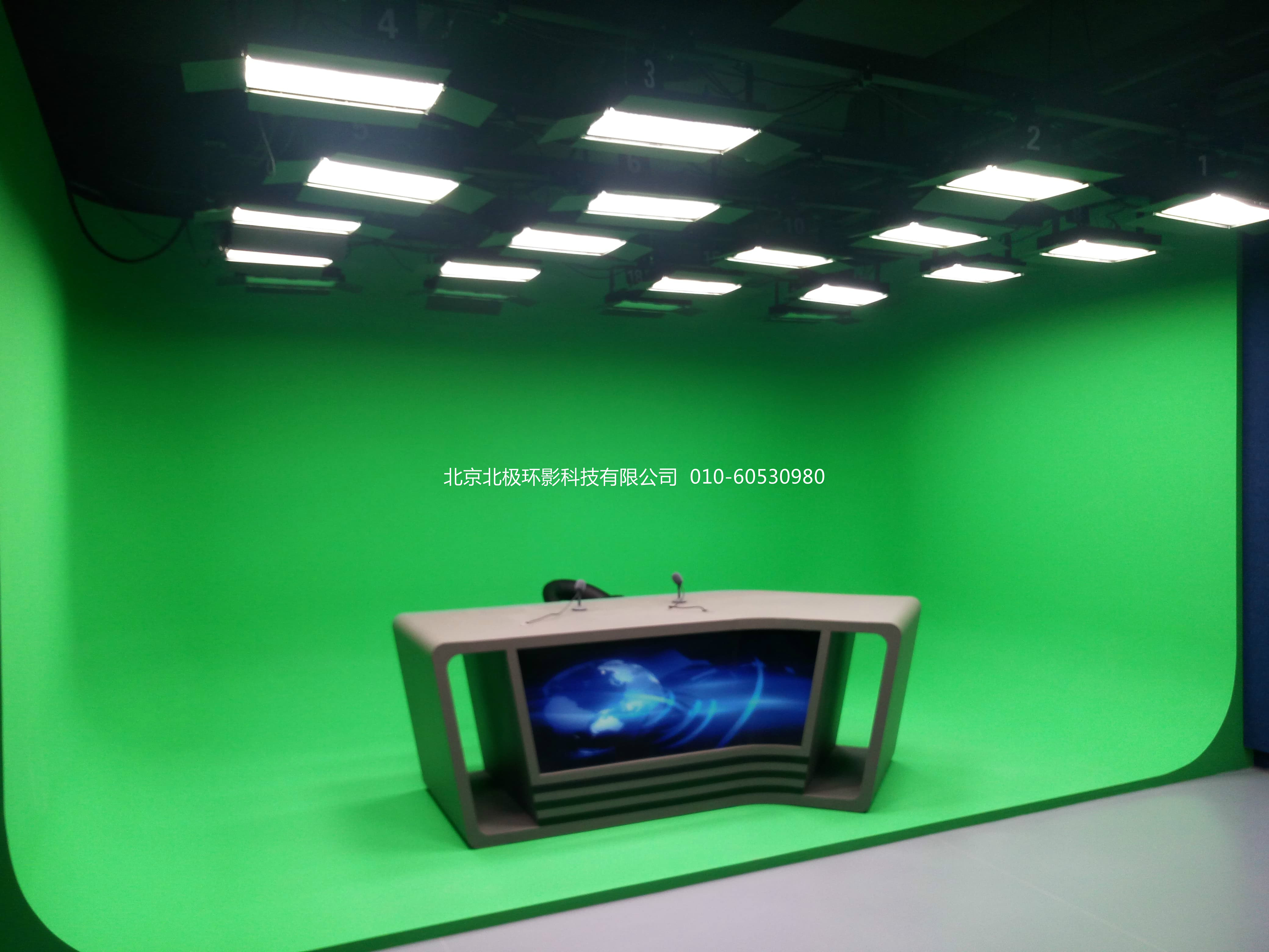 浅谈虚拟演播室装修之两面墙抠像蓝箱安装方式