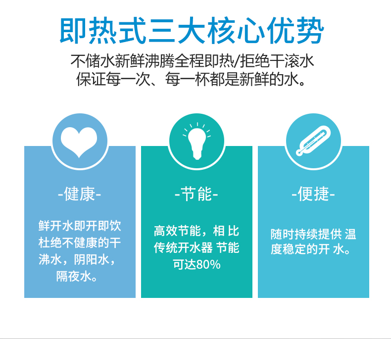 高校大学即热式节能开水器商用直饮开水机