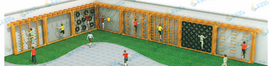 大型儿童游乐设备设施户外攀爬墙