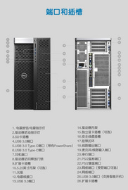 成都戴尔工作站专卖店 戴尔Precision T7920塔式工作站 戴尔图形工作站报价