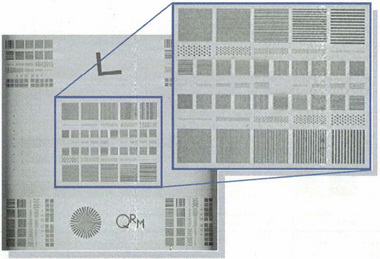 德国QRM-MicroCT-Barpattern-NANO MicroCT测试模体