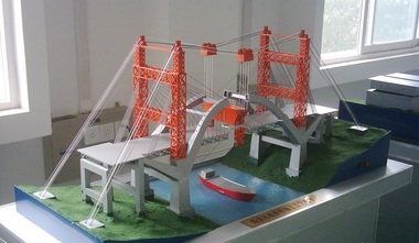中科模型桥梁施工场景模型非标定制