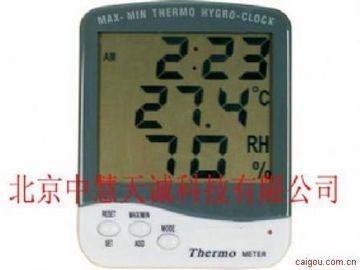 大屏幕溫濕度計/時鐘 型號：JKTA218B