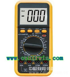 數字表/數字多用表（三位半精度）帶頻率 型號：SHLG-VC9804A+