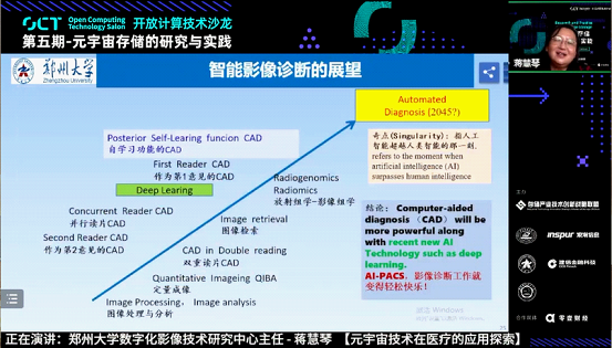 郑州大学蒋慧琴：人机融生，打造医疗元宇宙