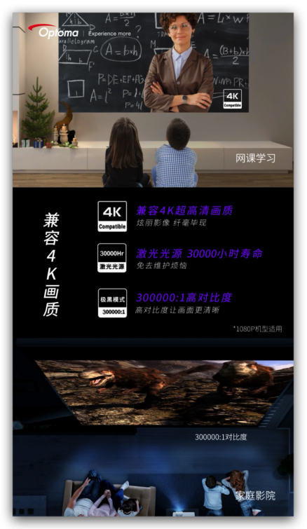小身材 大應用 ——奧圖碼寰宇系列「金星」激光投影機全能來襲