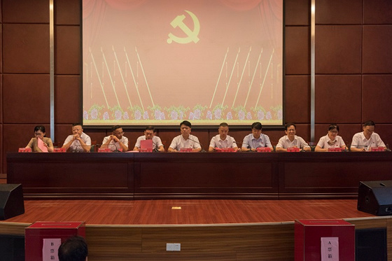 豫章师范学院召开党员代表会议选举产生出席南昌市第十二次党代会代表
