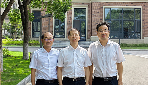 浙江省教育廳副廳長于永明一行考察指導浙江海洋大學工作