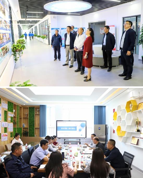 蘭州石化職業技術大學校長李常鋒到國際商務學院、汽車工程學院調研
