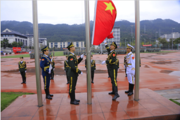 宜賓學院舉行2024年秋季學生軍訓總結表彰大會