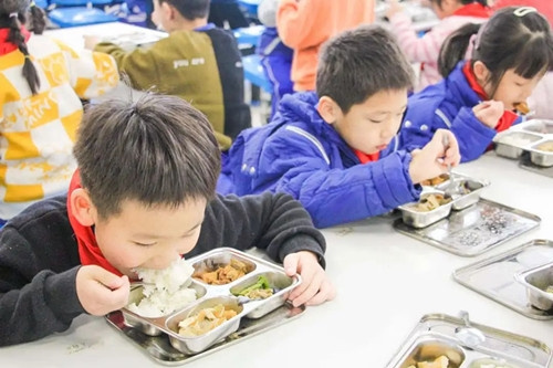 最坚强的后盾！乐清校园阳光食堂大探秘