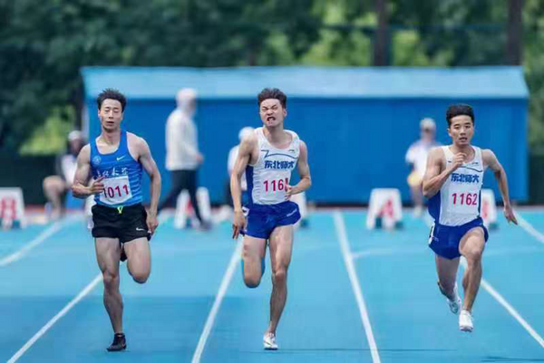 吉林大學在吉林省學生田徑錦標賽中獲高校精英組團體第一名