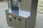新品锂电极片实验室卧式辊压机设备工作流程简介