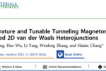 无掩膜直写光刻系统助力范德华异质结构器件制备，室温下展现隧穿磁阻率！