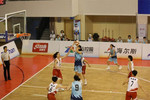 江苏代表团中学组篮球队在第十四届全国学生运动会夺得冠军