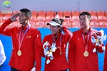南体健儿勇夺第十四届全运会网球混双冠军