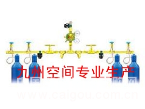 北京全自动氮气汇流排生产(10个瓶,双排每侧5个瓶)