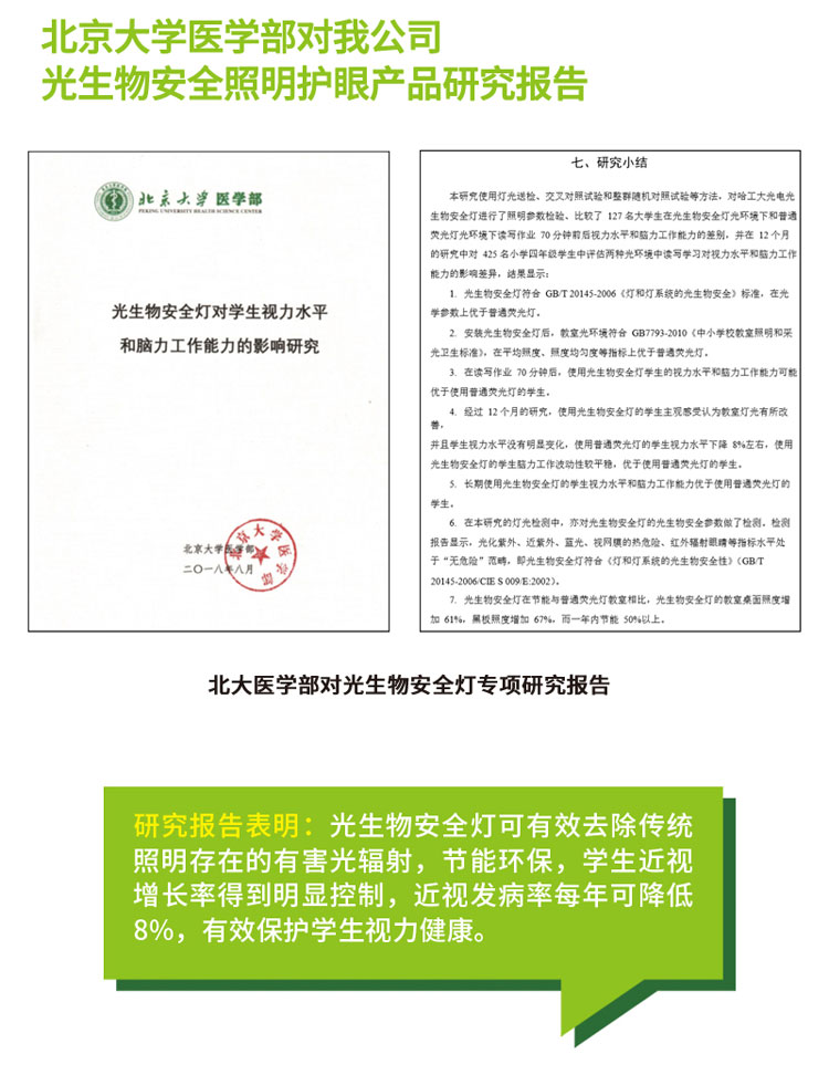 節能照明    [哈工大光電光生物安全護眼燈 辦公燈 會議室護眼燈]