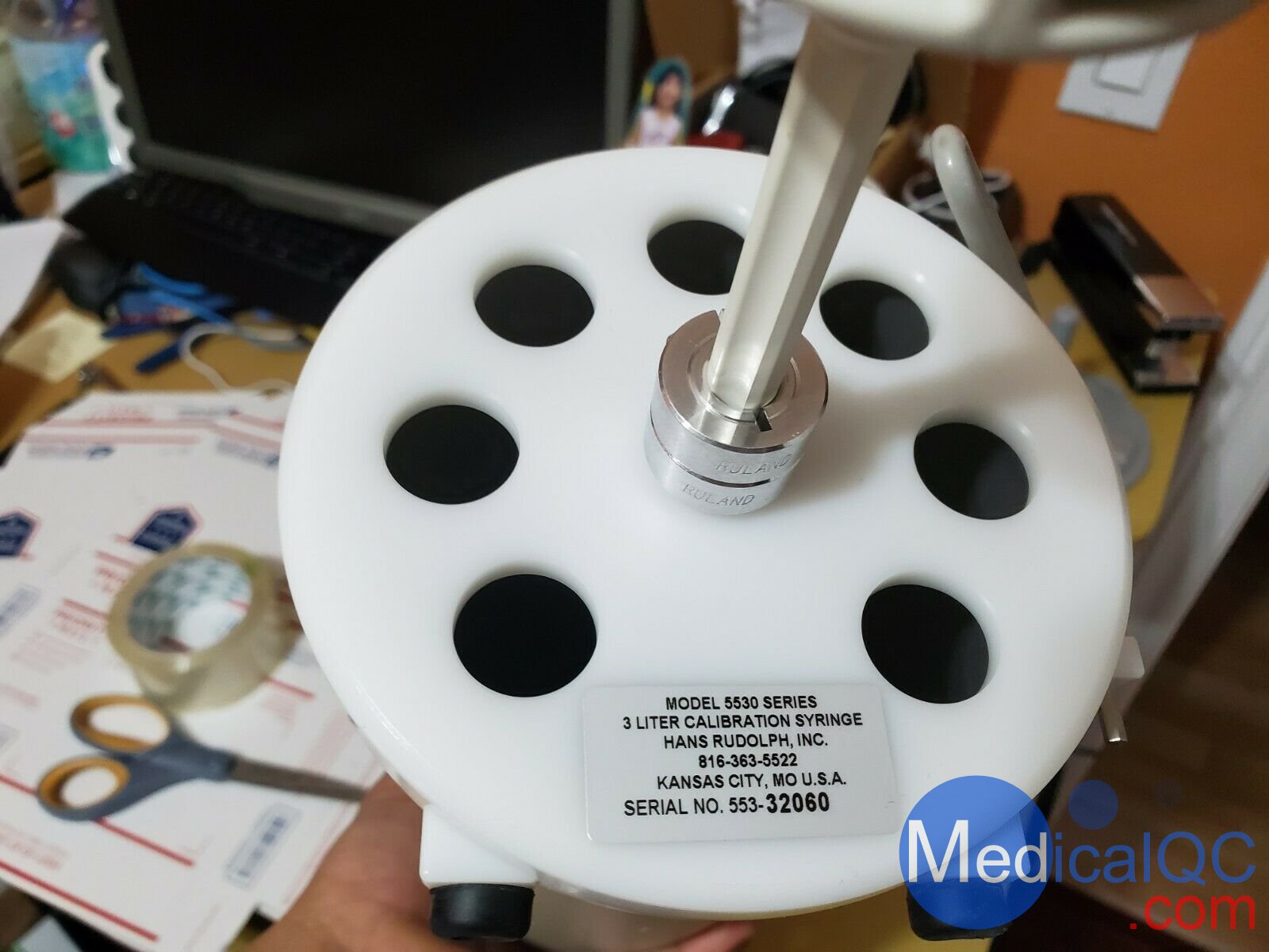 Hans Rudolph校准注射器5520/5510/5550/5540/5530/5570/4900