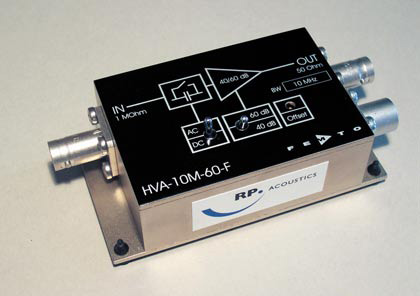 RP 10L PVDF水聽器，RP 10S PVDF低頻針式水聽器
